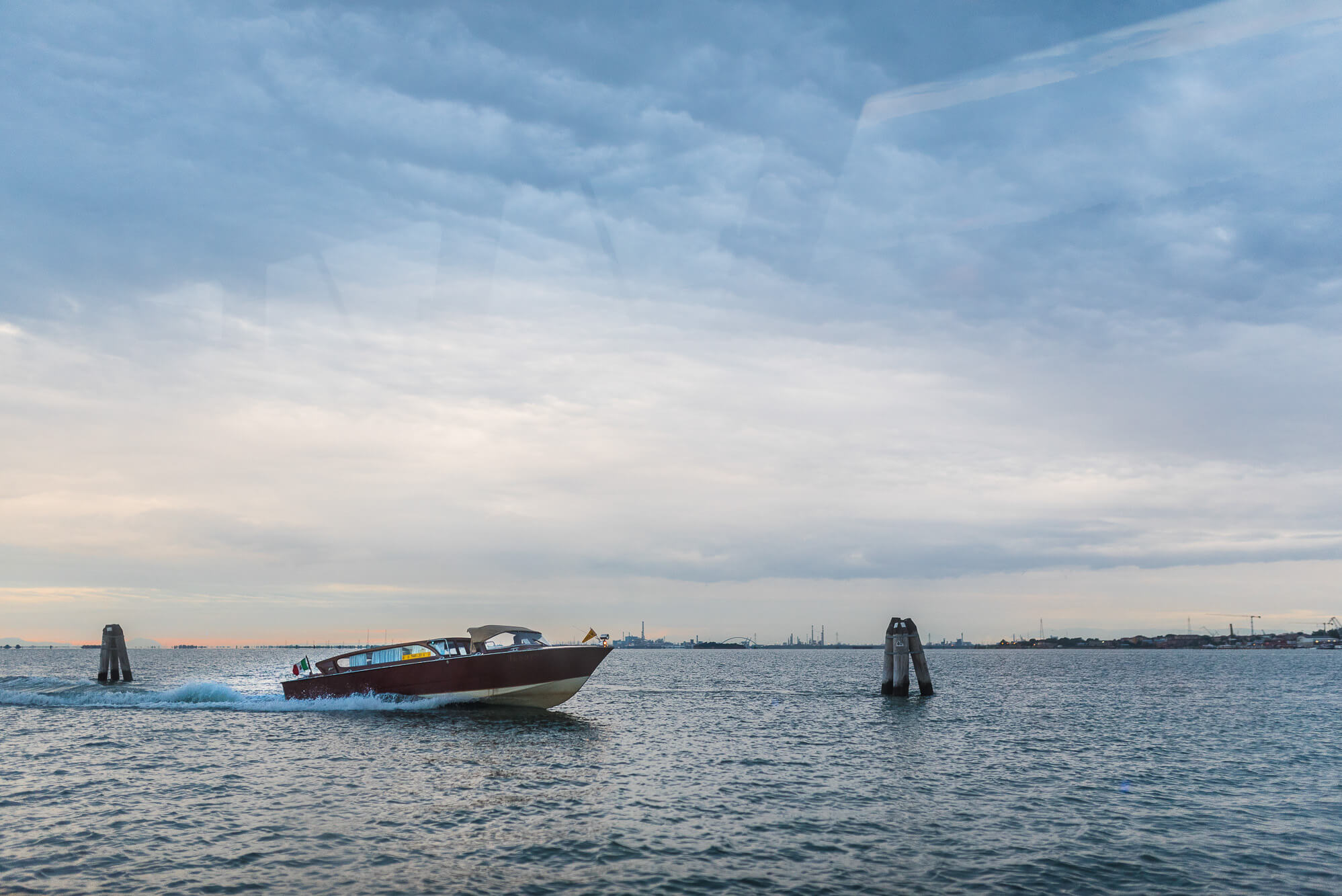 Venedig Bootsfahrt Reportage